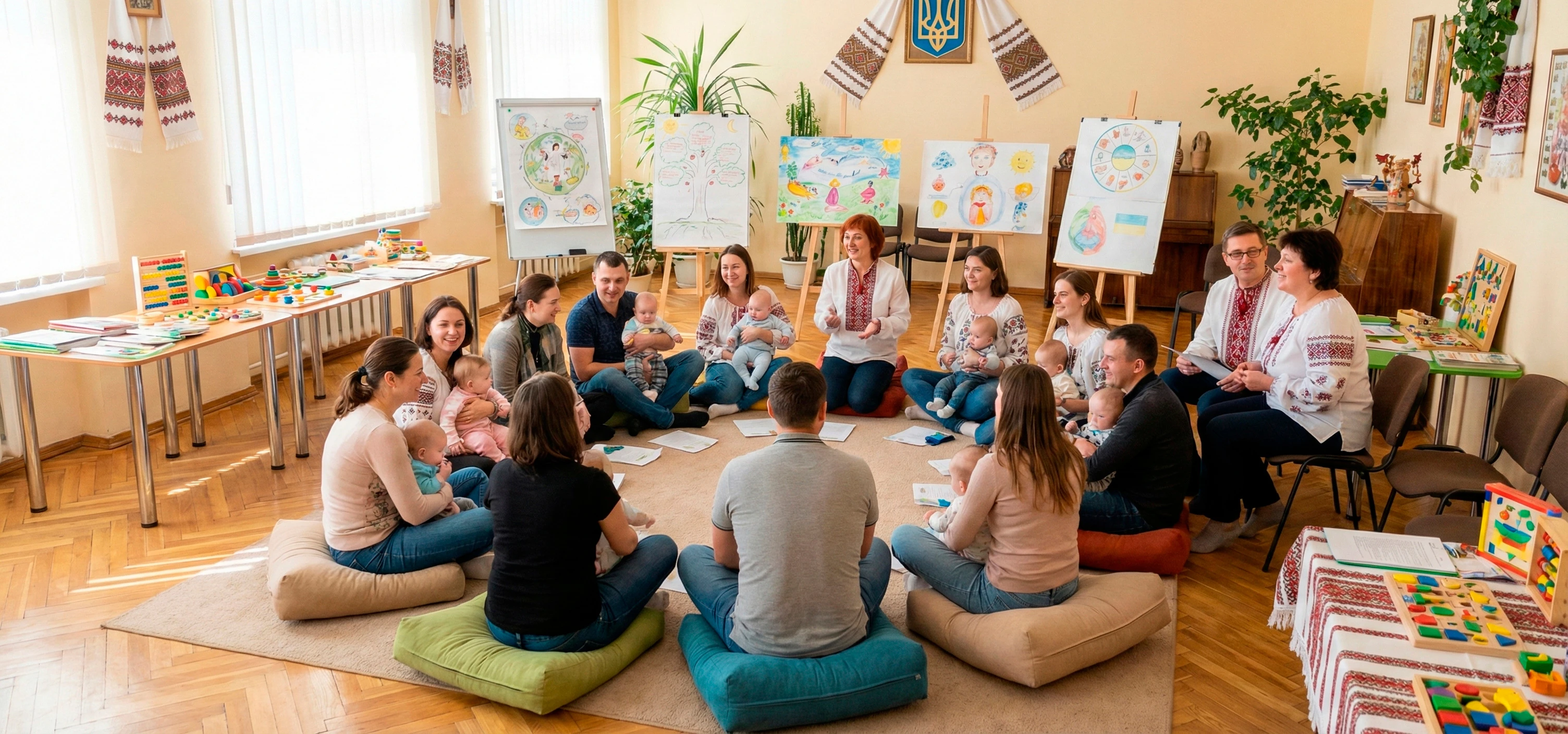 Майстер-клас з батьківської підтримки для новоспечених родин